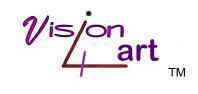 Vision 4 art logo,  vision art