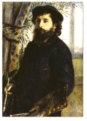 Portrait of Claude Monet by Pierre Auguste REnoir020202