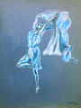 paintings  of dancer on blue and other famous dance paintings
